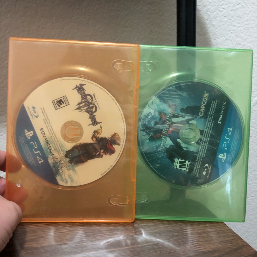 PlayStation 4 Games Kingdom Hearts 3 and Devil May Cry 5